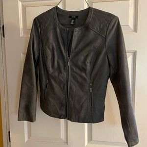 Alfani faux leather jacket